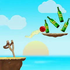 Скачать взлом Hit Bottles Knock Down 2 [MOD: безлимитные монеты и все уровни]