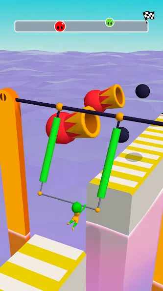 Скачать взлом Fun Race 3D — Run and Parkour [MOD: без рекламы и открыты все уровни] — скриншот 3