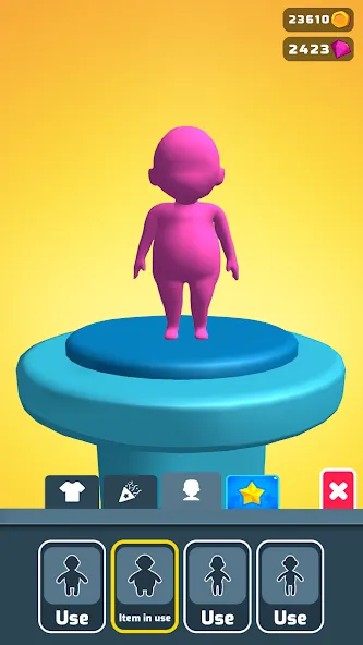 Скачать взлом Fun Race 3D — Run and Parkour [MOD: без рекламы и открыты все уровни] — скриншот 4