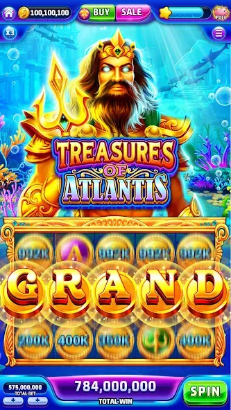Jackpotland-Vegas Casino Slots [MOD: безлимитные монеты и бонусы] последняя версия — скриншот 3