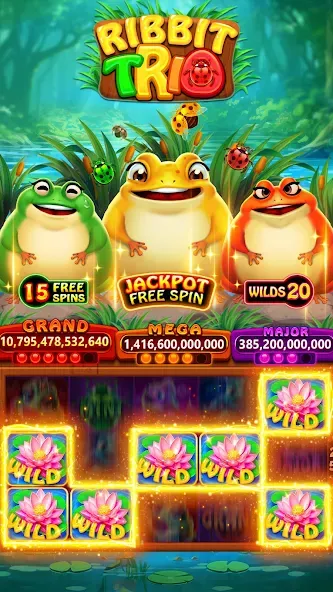 Скачать взлом Fat Cat Casino - Slots Game [MOD: безлимитные монеты и бонусы] — скриншот 5