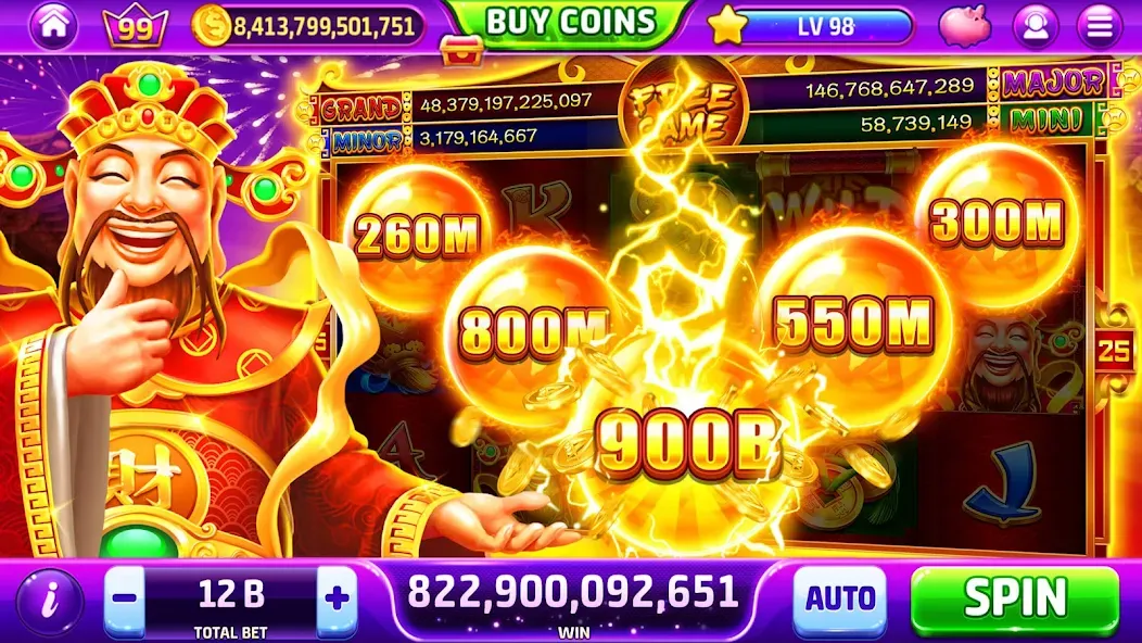 Скачать Golden Casino - Slots Games [MOD: безлимитные монеты и бонусы] — скриншот 1