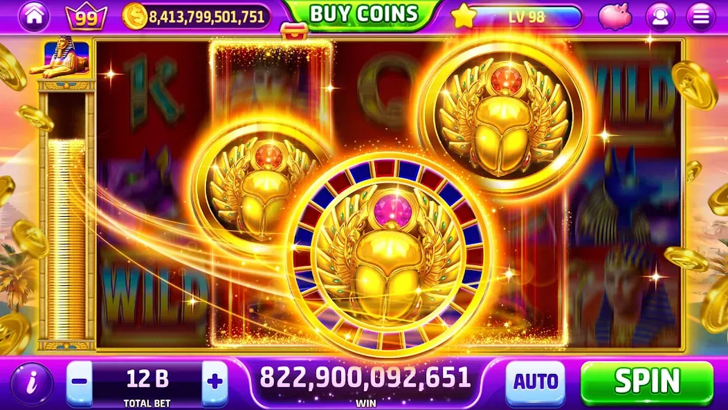 Скачать Golden Casino - Slots Games [MOD: безлимитные монеты и бонусы] — скриншот 4