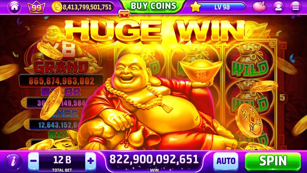Скачать Golden Casino - Slots Games [MOD: безлимитные монеты и бонусы] — скриншот 5