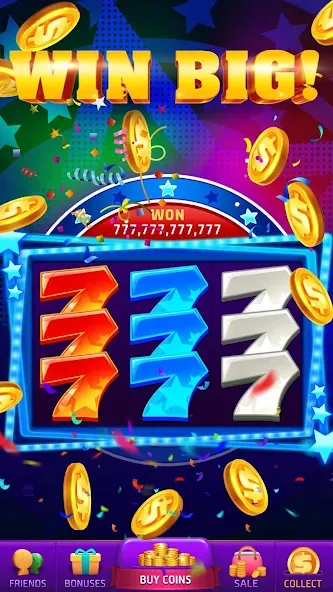 777 Casino – vegas slots games [MOD: безлимитные монеты и джекпоты] последняя версия — скриншот 2