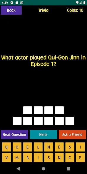 Quiz For SW Fans [MOD: сложные вопросы для фанатов] — Скачать бесплатно (APK) — скриншот 5