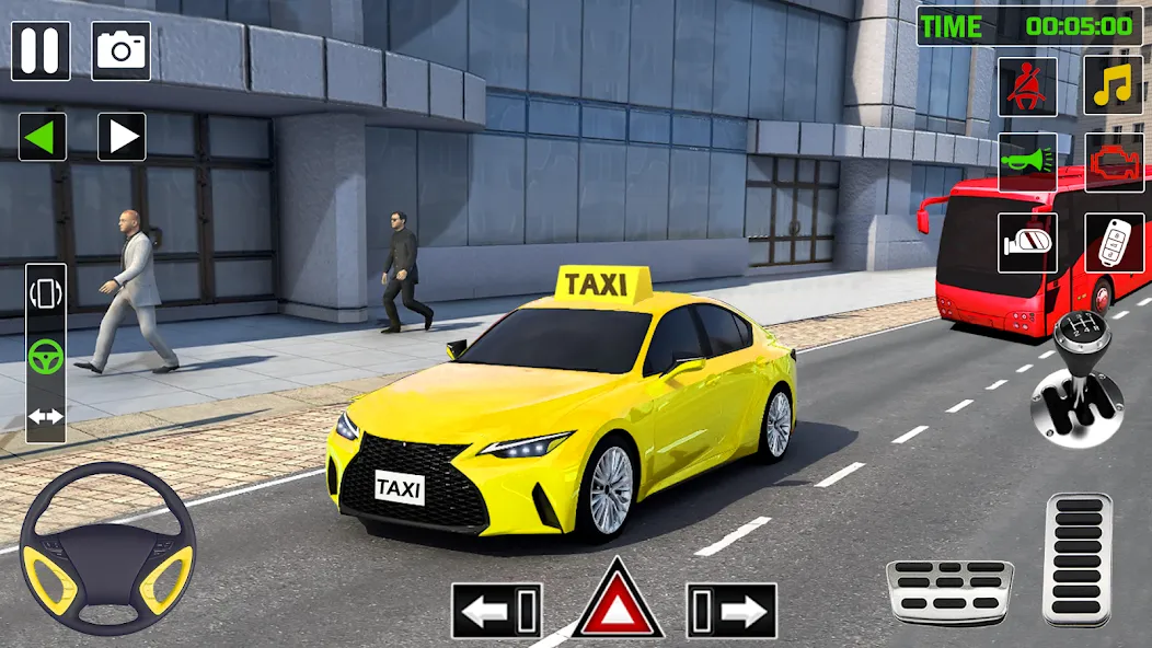 City Taxi Games-Taxi Car Games [MOD: безлимитные деньги и все машины открыты] последняя версия — скриншот 3