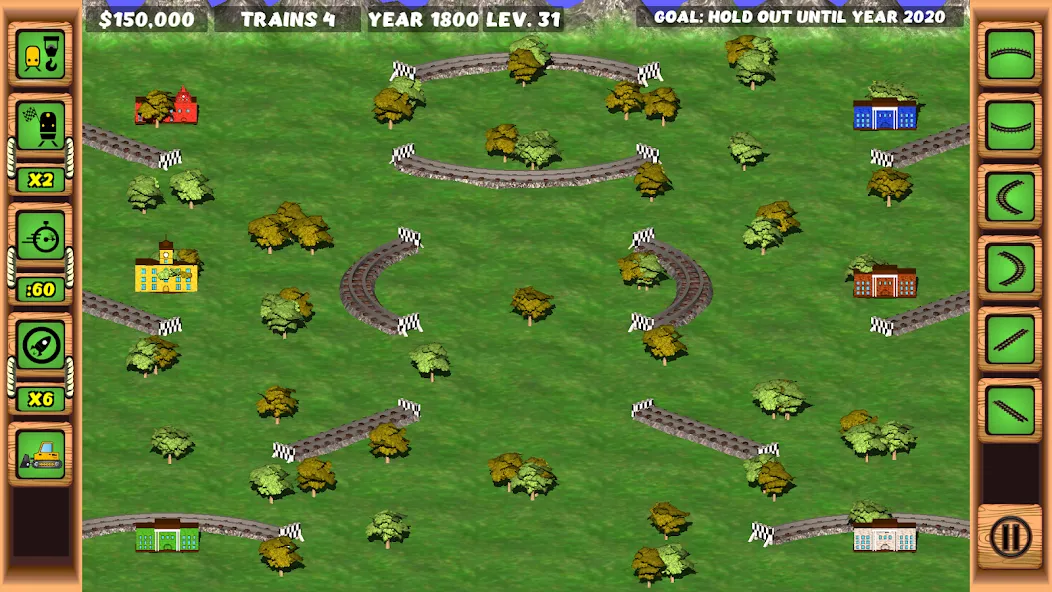 Скачать My Railroad: train and city [MOD: безлимитные деньги и топливо] на телефон — скриншот 1