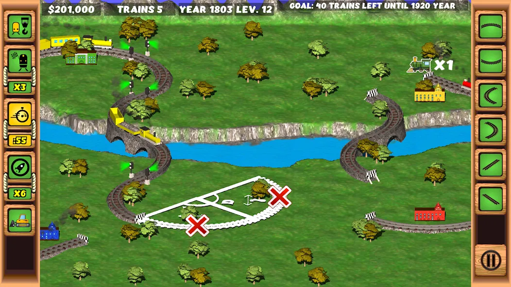 Скачать My Railroad: train and city [MOD: безлимитные деньги и топливо] на телефон — скриншот 5