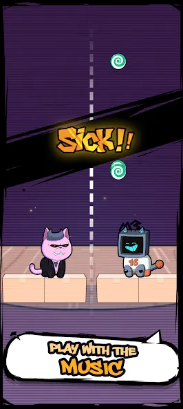 Singing Cat Concert [MOD: безлимитные монеты и все песни] последняя версия — скриншот 2