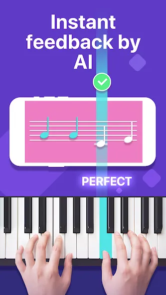 Скачать взлом Simpia: Learn Piano Fast [MOD: быстрое обучение игре на пианино] — скриншот 3