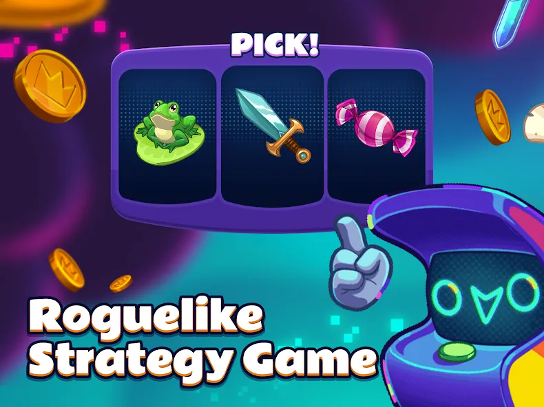 Скачать SpinCraft: Roguelike [MOD: безлимитные монеты и улучшения] — скриншот 2