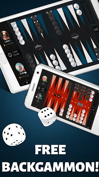Скачать взлом Backgammon Offline [MOD: без рекламы и разблокированы все функции] — скриншот 2
