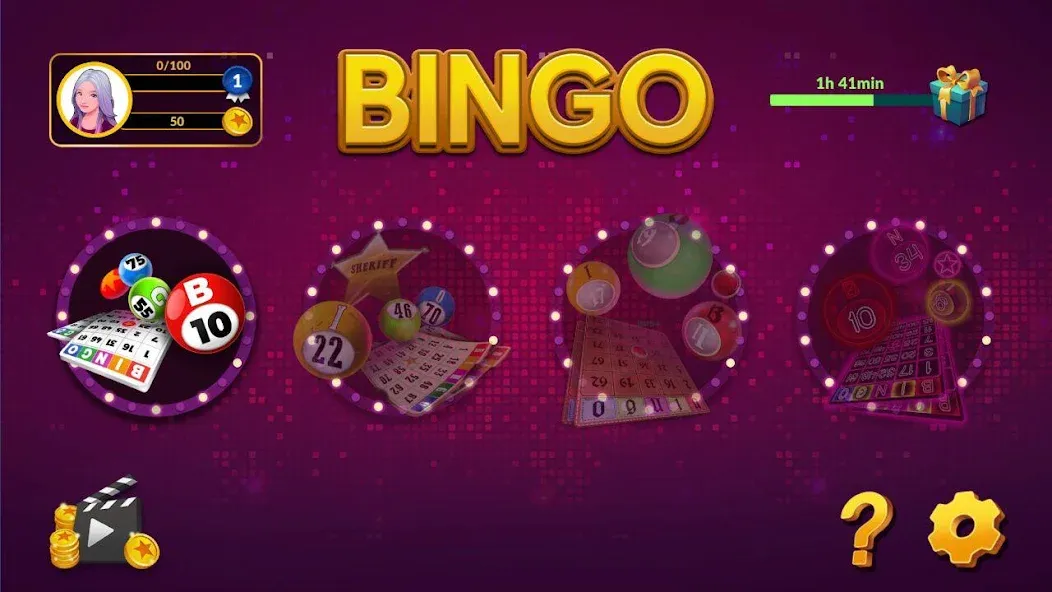 Bingo - Offline Bingo Game [MOD: безлимитные монеты и бонусы] на Андроид — скриншот 5