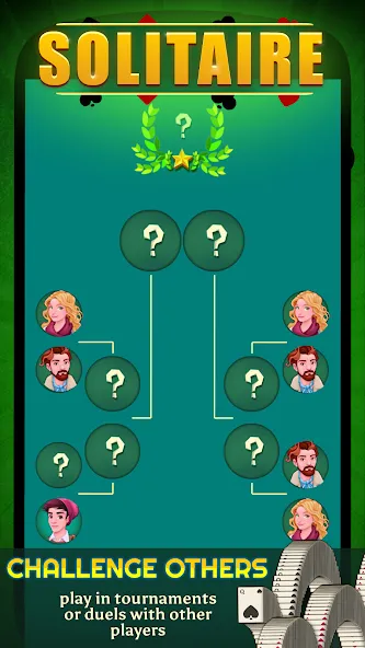Скачать Solitaire - Offline Card Games [MOD: без рекламы и все карты открыты] — скриншот 3