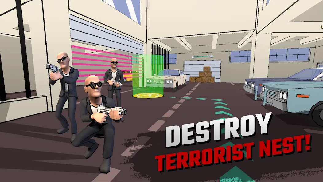 Скачать FPS Shooter game: Miss Bullet [MOD: безлимитные патроны и оружие] — скриншот 1