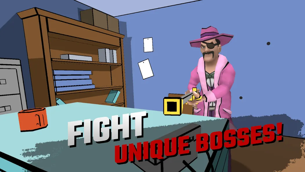 Скачать FPS Shooter game: Miss Bullet [MOD: безлимитные патроны и оружие] — скриншот 2
