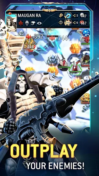 Warhammer 40,000: Tacticus [MOD: безлимитные ресурсы и усиленные бойцы] последняя версия — скриншот 2