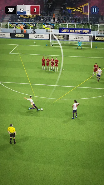 Soccer Superstar [MOD: безлимитные деньги и энергия] последняя версия — скриншот 1