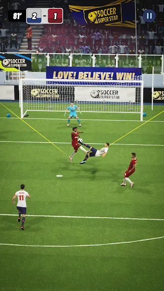 Soccer Superstar [MOD: безлимитные деньги и энергия] последняя версия — скриншот 2