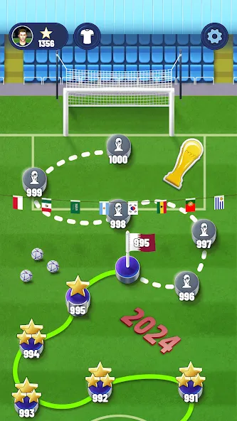 Soccer Superstar [MOD: безлимитные деньги и энергия] последняя версия — скриншот 4