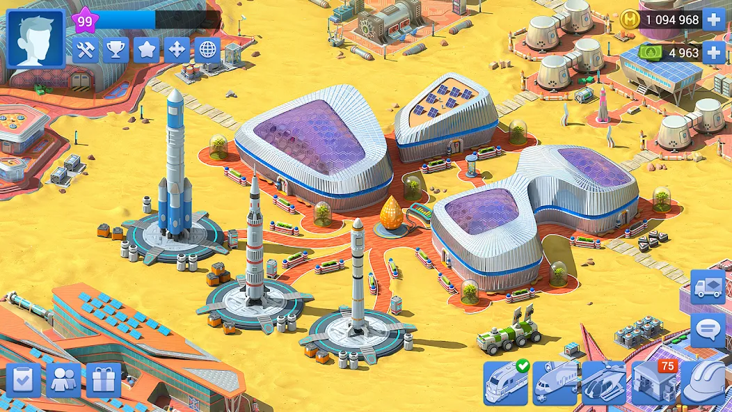 Megapolis: City Building Sim [MOD: безлимитные деньги и ресурсы] — Скачать бесплатно (APK) — скриншот 2