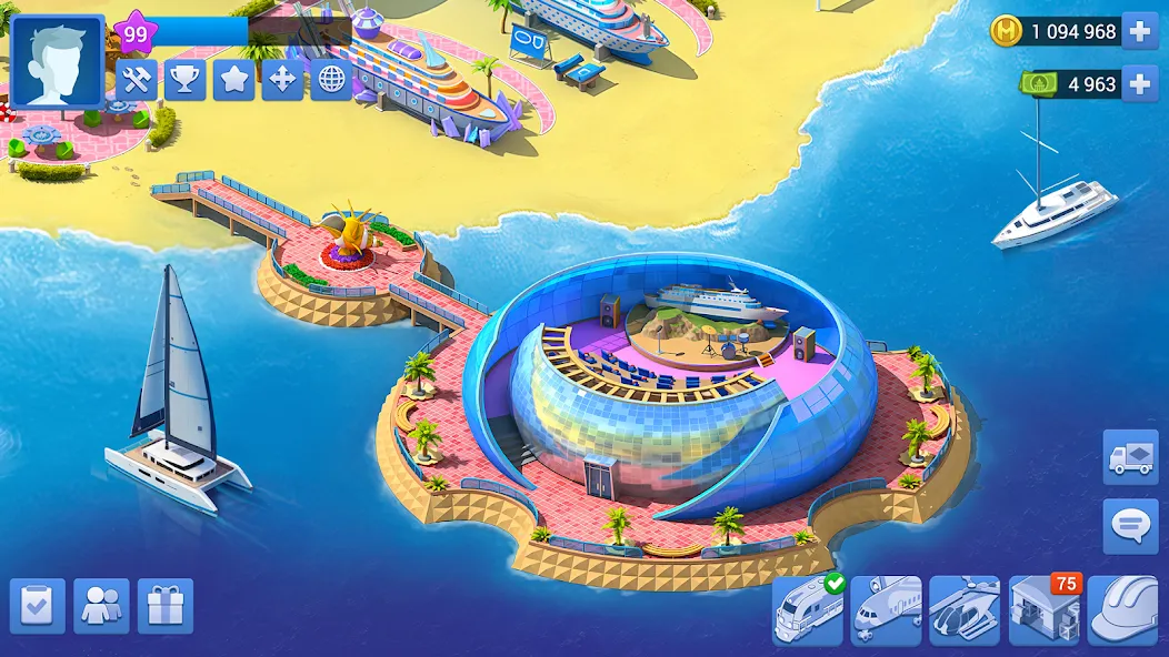 Megapolis: City Building Sim [MOD: безлимитные деньги и ресурсы] — Скачать бесплатно (APK) — скриншот 5