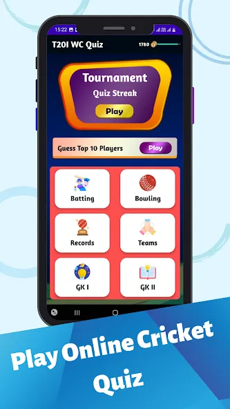 Скачать Cricket Quiz Game [MOD: безлимитные подсказки и все ответы] — скриншот 3