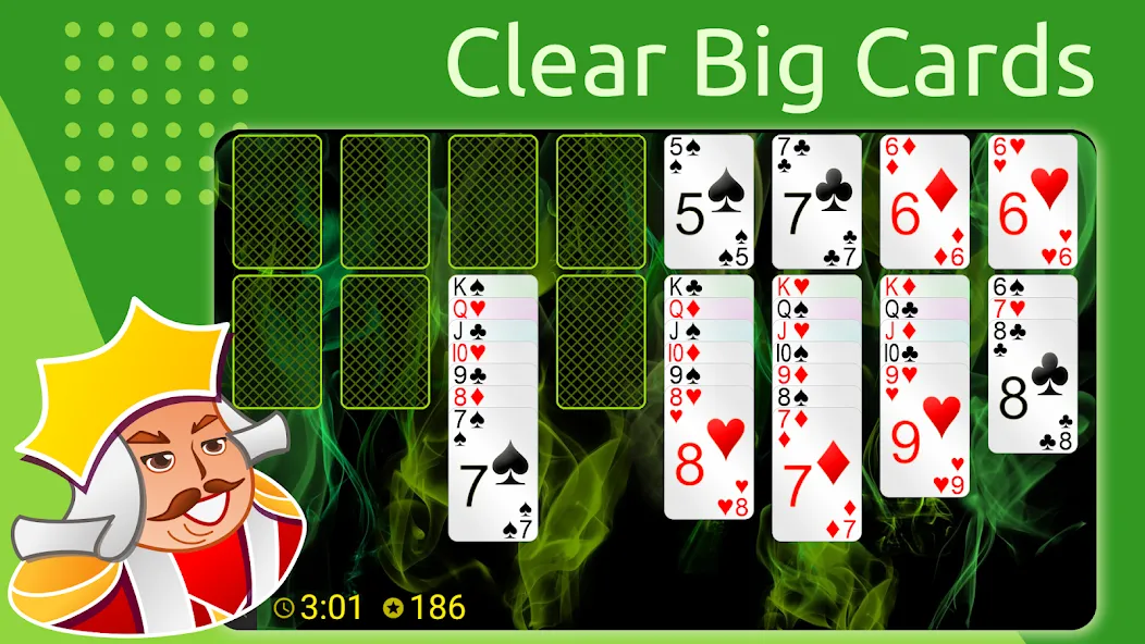 Скачать взлом FreeCell [MOD: открыты все уровни и подсказки] — скриншот 3