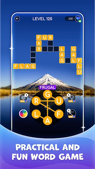 Calming Crosswords Word Puzzle [MOD: без рекламы и подсказки бесплатно] — Скачать бесплатно (APK) — скриншот 4