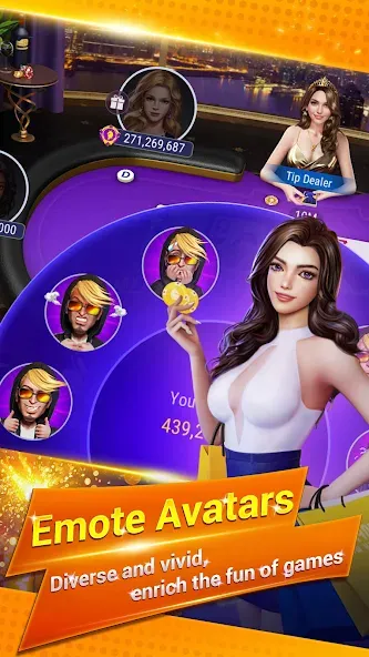 Скачать взлом Sohoo Poker - Texas Holdem [MOD: безлимитные фишки и открыты столы] — скриншот 3