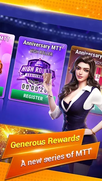 Скачать взлом Sohoo Poker - Texas Holdem [MOD: безлимитные фишки и открыты столы] — скриншот 5