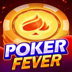 Взломанная Poker Fever - Win your Fame [MOD: бесконечные фишки и удача] на Андроид