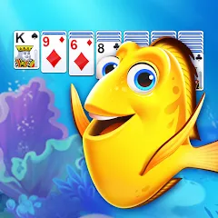 Скачать Solitaire: Fish Master [MOD: безлимитные монеты и рыбки] на телефон