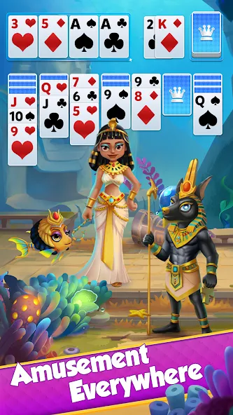 Solitaire - Klondike Card Game [MOD: открыты все карты и уровни] — Скачать бесплатно (APK) — скриншот 4