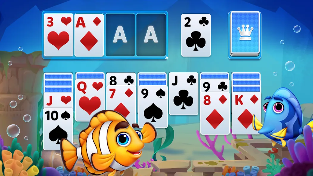 Solitaire - Klondike Card Game [MOD: открыты все карты и уровни] — Скачать бесплатно (APK) — скриншот 5