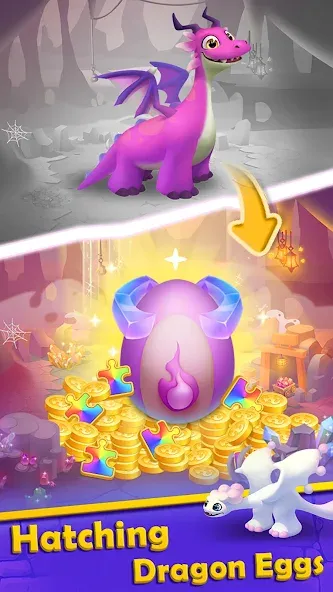 Solitaire Dragons [MOD: бесконечные монеты и бонусы] — Скачать бесплатно (APK) — скриншот 5