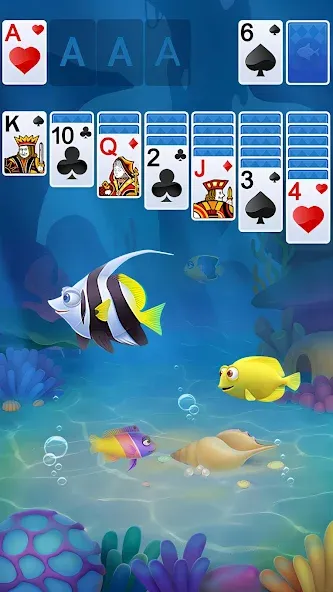 Скачать Solitaire [MOD: без рекламы и без ограничений] — скриншот 4