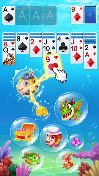 Скачать Solitaire [MOD: без рекламы и без ограничений] — скриншот 5