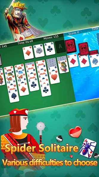 klondike solitaire :card shark [MOD: без рекламы и все карты открыты] последняя версия — скриншот 1