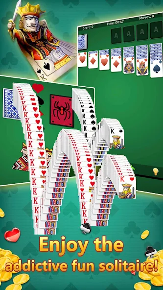 klondike solitaire :card shark [MOD: без рекламы и все карты открыты] последняя версия — скриншот 3