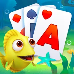Solitaire TriPeaks Fish [MOD: безлимитные монеты и бонусы] на Андроид
