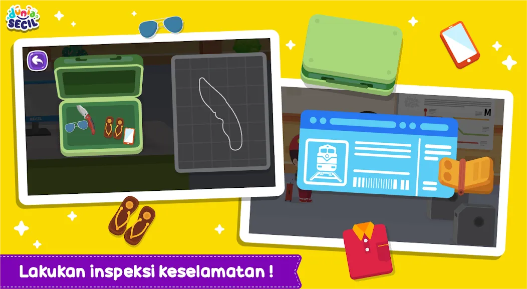 Kereta Api Dunia Secil [MOD: безлимитные деньги и все поезда] (Бесплатно / APK) — скриншот 2