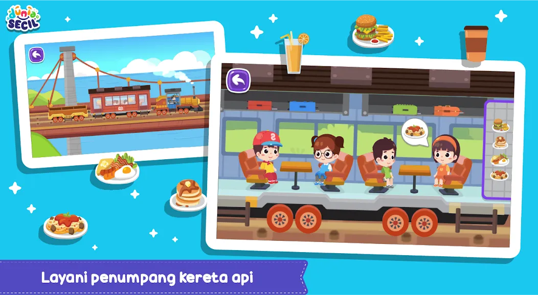 Kereta Api Dunia Secil [MOD: безлимитные деньги и все поезда] (Бесплатно / APK) — скриншот 4