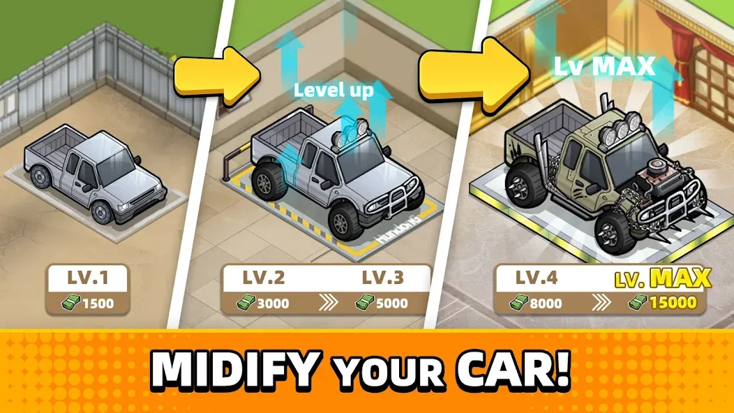 Взломанная Used Car Tycoon Game [MOD: безлимитные деньги и премиум-автомобили] на Андроид — скриншот 2