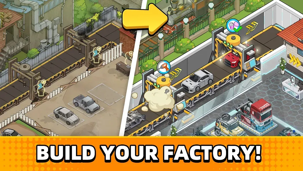 Взломанная Used Car Tycoon Game [MOD: безлимитные деньги и премиум-автомобили] на Андроид — скриншот 3
