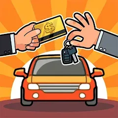 Взломанная Used Car Tycoon Game [MOD: безлимитные деньги и премиум-автомобили] на Андроид