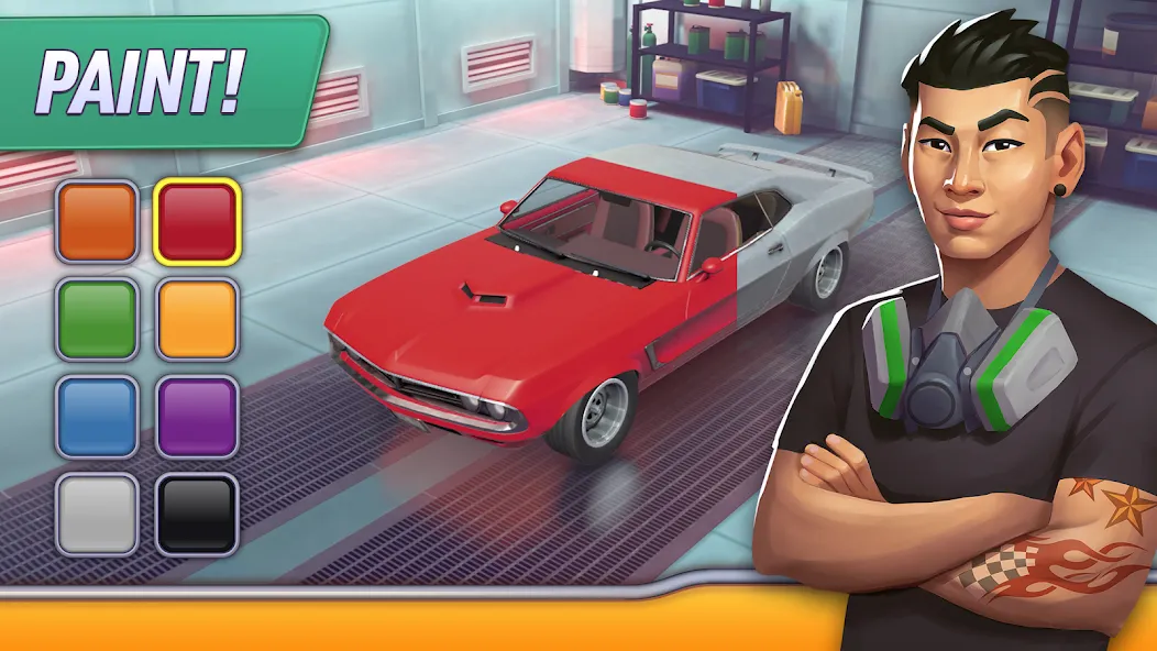 Chrome Valley Customs [MOD: безлимитные деньги и всё открыто] последняя версия — скриншот 3