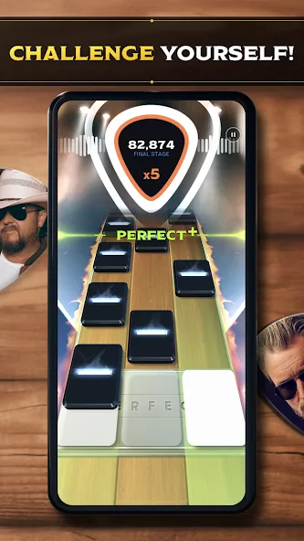 Взломанная Country Star: Music Game [MOD: безлимитные деньги и все песни] на Андроид — скриншот 4