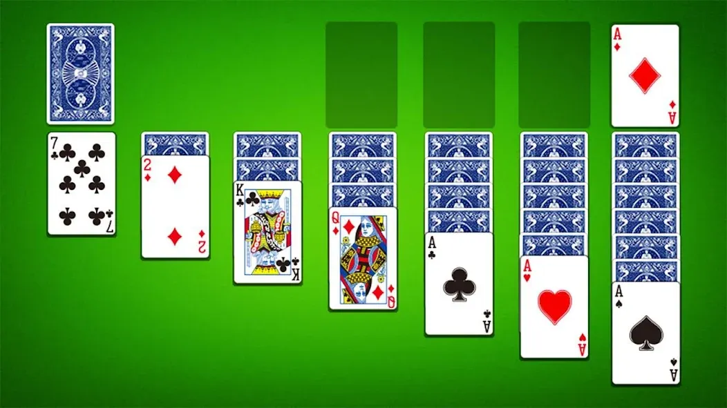 Скачать Classic Solitaire: Card Games [MOD: без рекламы и отмена ходов] на телефон — скриншот 2